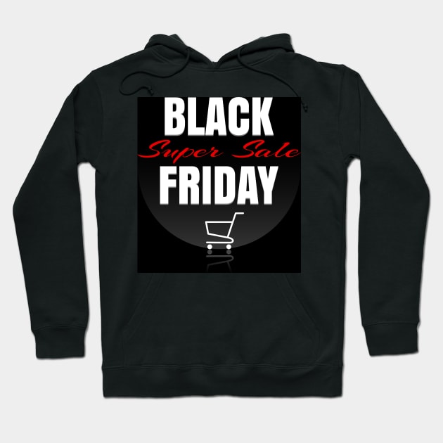 Black Friday sale design template Hoodie by devaleta